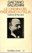 Le origini del fascismo in Italia  lezioni di Harvard