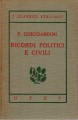 RICORDI POLITICI E CIVILI