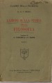 Lezioni sulla storia della filosofia . Vol . I