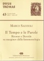 Il tempo e le parole Ricoeur e Derrida a margine della fenomenologia