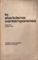 Lo storicismo contemporaneo
