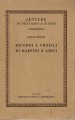 Ricordi e profili di maestri e amici
