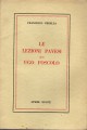 Le lezioni Pavesi di Ugo Foscolo