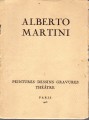 Alberto Martini 26 reproductions de peintures dessins et gravures precedees d'une preface et d'une etude sur le thetytheatre par Renè Louis Doyon