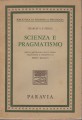 Scienza e pragmatismo scelta antologica
