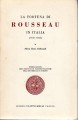 La fortuna di Rousseau in italia