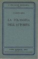 La filosofia dell'autorità