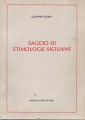 Saggio di etimologie siciliane