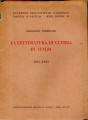 La letteratura di guerra in Italia 1915-1935