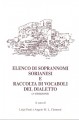 Elenco di soprannomi sorianesi e raccolta di vocaboli del dialetto