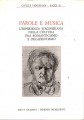 Parole e musica l'esperienza Wagneriana nella cultura fra romanticismo e decadentismo
