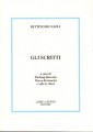 Gli scritti a cura di Barrotta P Bertoncini  M Ricci A G