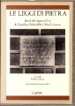 Le leggi di pietra Bandi dei Signori Otto di Guardia e Balia della città di Firenze
