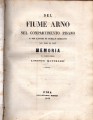 Del fiume Arno nel compartimento pisano e dei lavori in quello eseguiti dal 1840 al 1847. Corredato di 6 tavole più volte ripiegate