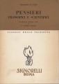 Pensieri filosofici e scientifici