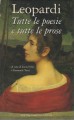 Tutte le poesie e tutte le prose