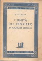 L' UNITA' DEL PENSIERO DI GIORGIO BERKELEY