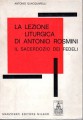 LA LEZIONE LITURGICA DI ANTONIO ROSMINI. Il sacerdozio dei fedeli.