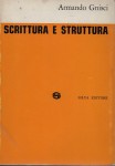 SCRITTURA E STRUTTURA