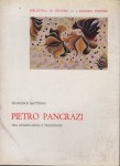 PIETRO PANCRAZI TRA AVANGUARDIA E TRADIZIONE