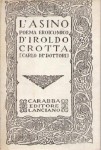 L'ASINO   POEMA EROICOMICO