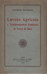 LAVORO AGRICOLO E TRASFORMAZIONI FONDIARIE IN TERRA DI BARI