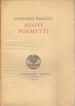 NUOVI POEMETTI