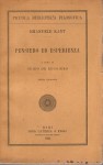 PENSIERO ED ESPERIENZA