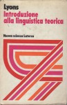 INTRODUZIONE ALLA LINGUISTICA TEORICA