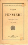 Pensieri traduzione con introduzione e note di Adele Cantoni Canilli