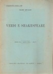 Verdi e Shakespeare ( estratto  dalla Rassegna Dorica anno IV )