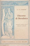 Discorso di metafisica introduzione versioni e note di Zamboni