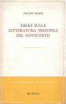 Saggi sulla letteratura triestina del novecento