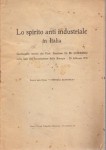 lo spirito anti industriale in Italia