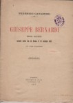 Giuseppe Bernardi eroe senese caduto sulla via di Roma il 26 ottobre 1867