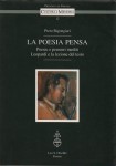 La poesia pensa poesie e pensieri inediti Leopardi e la lezione del testo