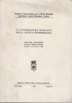 La letteratura siciliana nella critica contemporanea