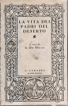 La vita dei padri del deserto
