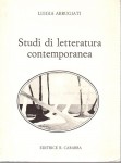 Studi di letteratura contemporanea
