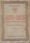 La politica estera dell'Italia 1871 1915