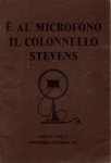 è al microfono il colonnello Stevens