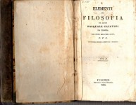 Elementi di filosofia del Barone Pasquale Galluppi da Tropea