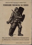 Federazione provinciale di Firenze relazione morale e finanziaria XI annuale della federazione e XVI della sezione