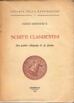 Scritti clandestini con quattro xilografie di A Sartori