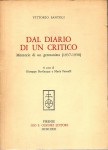 Dal diario di un critico memorie di un germanista (1937-1958)