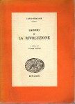 Saggio su la rivoluzione a cura di di G Pintor