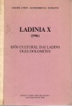 Ladinia X 1986 Sfoi cultural dai ladins dles dolomites