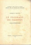 Le filigrane dei paleotipi saggio metodologico