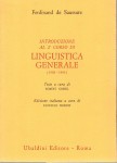 Introduzione al secondo corso di linguistica generale 1908-1909