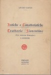Antiche e caratteristiche trattorie fiorentine